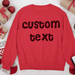 GeckoCustom Personalized Custom Sweatshirt Hoodie, Bright Apparel For Christmas, Custom Text