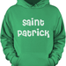 GeckoCustom Personalized Custom T Shirt, Apparel For St Patrick, Custom Text Pullover Hoodie / Irish Green Colour / S
