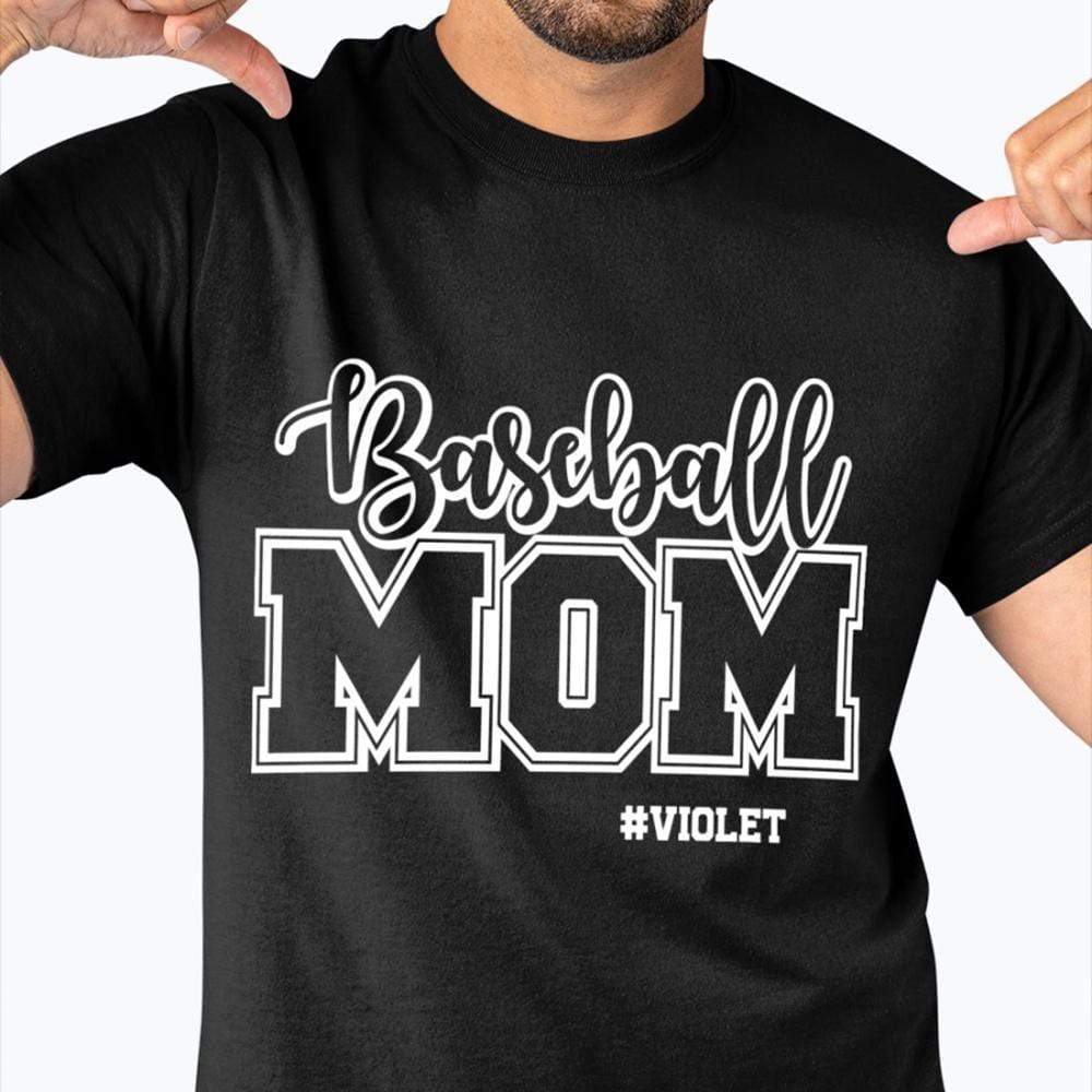 baseball mom gear Personalized Mother's Day Gifts,Baseball Mom Shirt Baseball Shirt