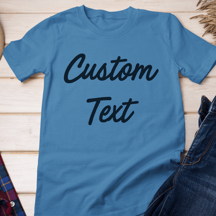 GeckoCustom Personalized Custom T Shirt, Bright Apparel For Men, Custom Text