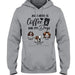 GeckoCustom Personalized Custom T Shirt, Dog Lover Gift, All I Need Is Coffee And My Dog Pullover Hoodie / Sport Grey Colour / S
