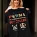 GeckoCustom Personalized Custom T Shirt, Dog Lover Gift, Mothers Day Gift, Pawma Regular Cooler Premium T-shirt / P Black / S