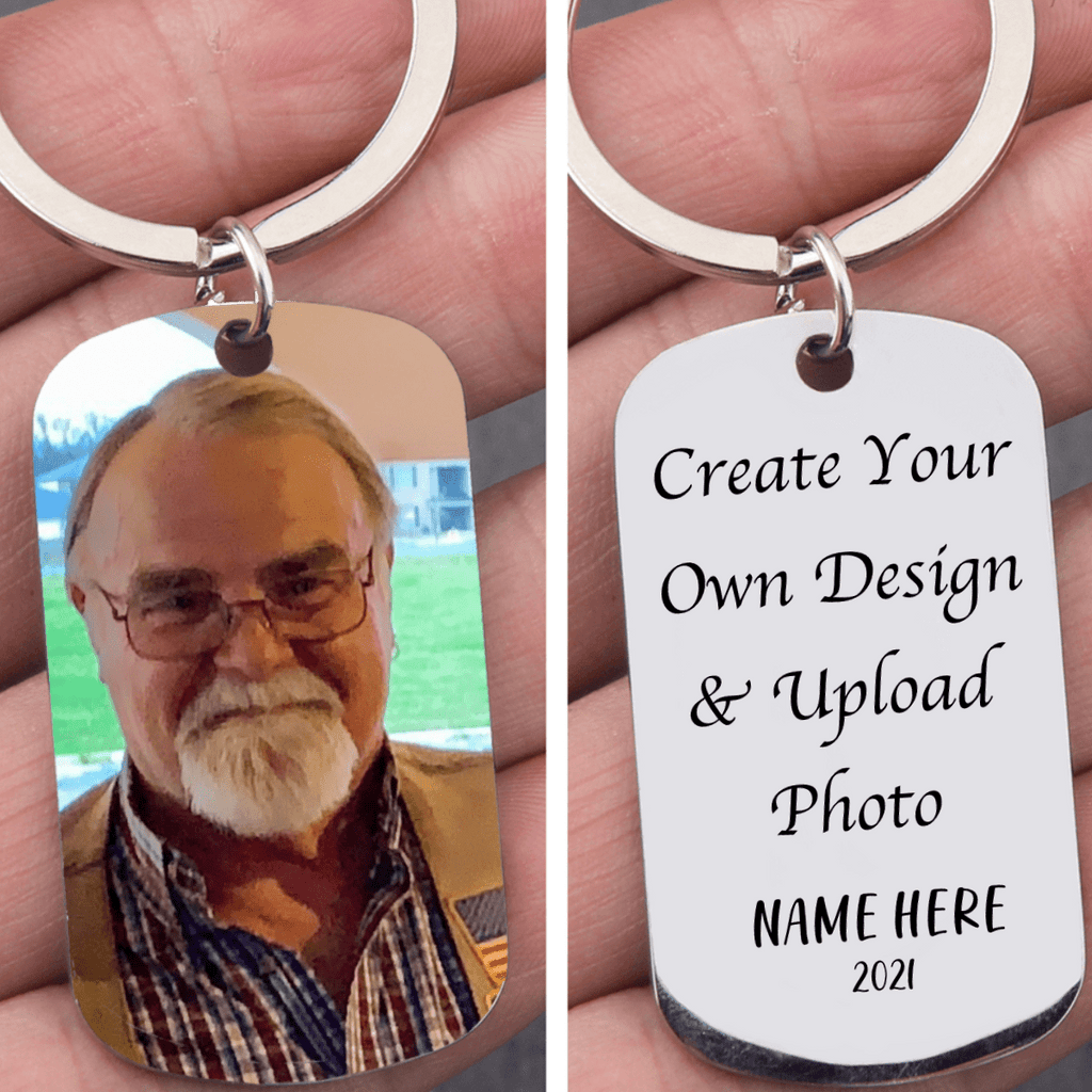 Custom 2025 text keychain