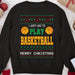 GeckoCustom Personalized Custom Ugly Christmas Basketball Sweatshirt H541v2