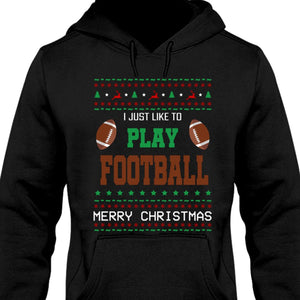 GeckoCustom Personalized Custom Ugly Christmas Football Sweatshirt H541v2