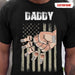 GeckoCustom Personalized Dad With Kids Hand To Hand Family Shirt, HN590