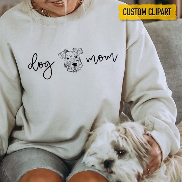GeckoCustom Personalized Dog Mom Dog Shirt, HN590