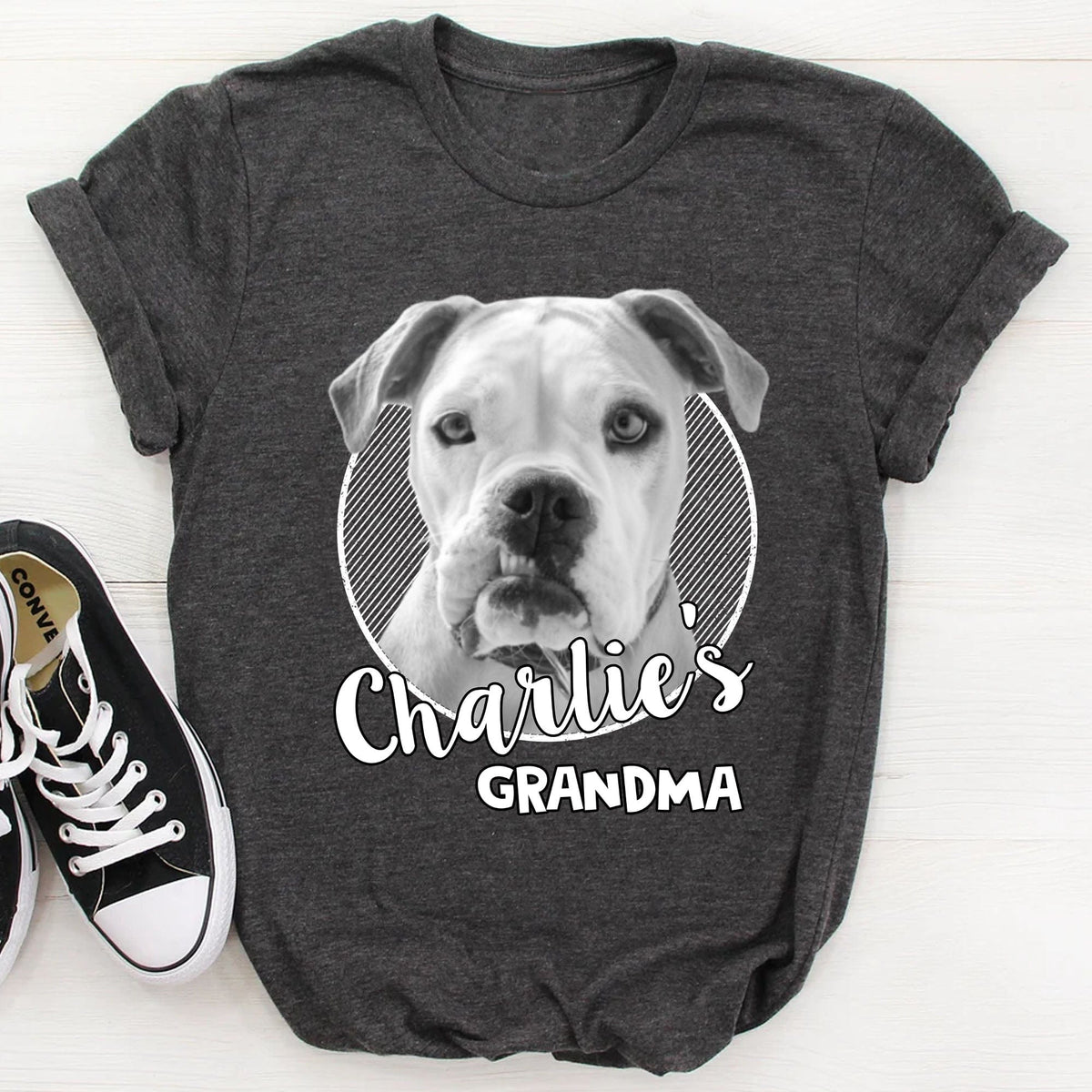 Personalized Dog Shirts For Humans Custom Photo Dog Shirt