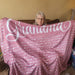 GeckoCustom Personalized Grandparent Blanket, Grandparent Gift, HN590 VPL Cozy Plush Fleece Blanket 60x80
