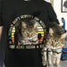 GeckoCustom Personalized Photo Custom Dog/Cat Shirt, A Woman Cannot Survive On Wine Alone Shirt Unisex T-Shirt / Black / S