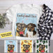 GeckoCustom Personalized Photo Custom Dog Shirt, Gift For Dog Lover, Custom Pet Face With Name Shirt