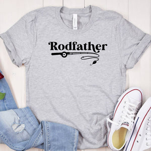 GeckoCustom Personalized Rodfather Family T-shirt, HN590 Basic Tee / White / S