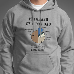 GeckoCustom Pie Graph Of A Dog Dad Custom Shirt H230