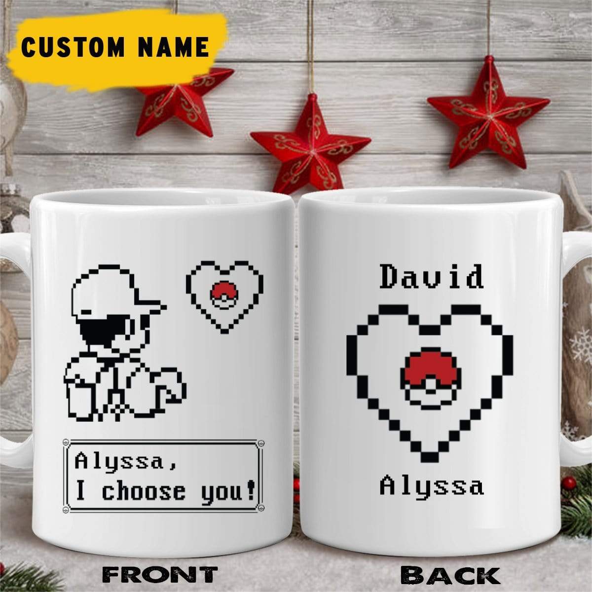 GeckoCustom Pokemon I Choose You Custom Mug