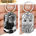 GeckoCustom Practice Like You Have Never Won Baseball Metal Keychain, Compete Like You Have Never Lost HN590