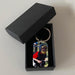 GeckoCustom Practice Like You Have Never Won Baseball Metal Keychain, Compete Like You Have Never Lost HN590 With Gift Box (Favorite) / 1.77" x 1.06"