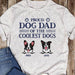 GeckoCustom Proud Dog Dad Of The Coolest Dogs Personalized Custom Dog Dad Shirt C327 Basic Tee / Sport Grey / S
