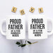 GeckoCustom Proud Father Of A Dumbass Kids Family Coffee Mug, HN590