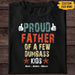 GeckoCustom Proud Father Of A Few Dumbass Kids Custom Shirt
