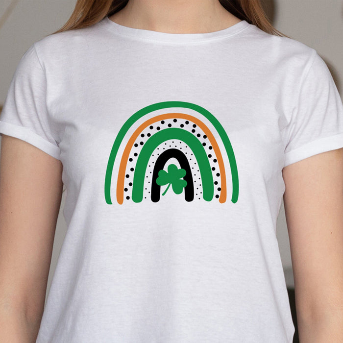 GeckoCustom Rainbow Shamrock Irish Custom Shirt
