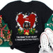 GeckoCustom Road To My Heart Paved With Paw Prints Dog Shirt, Custom Dog Lover Gift, Christmas Gifts, HN590 Premium T-Shirt / Black / X-Small