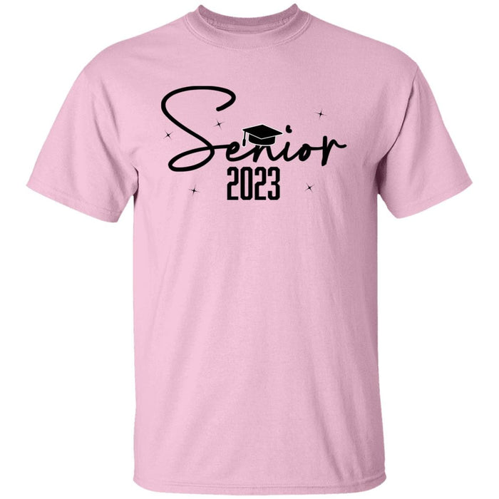 GeckoCustom Senior 2023 Sweatshirt Class of 2023 Sweatshirt H422 Basic Tee / Light Pink / S