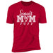GeckoCustom Senior Mom 2022 Graduation Family Shirt Premium Tee / Red / X-Small