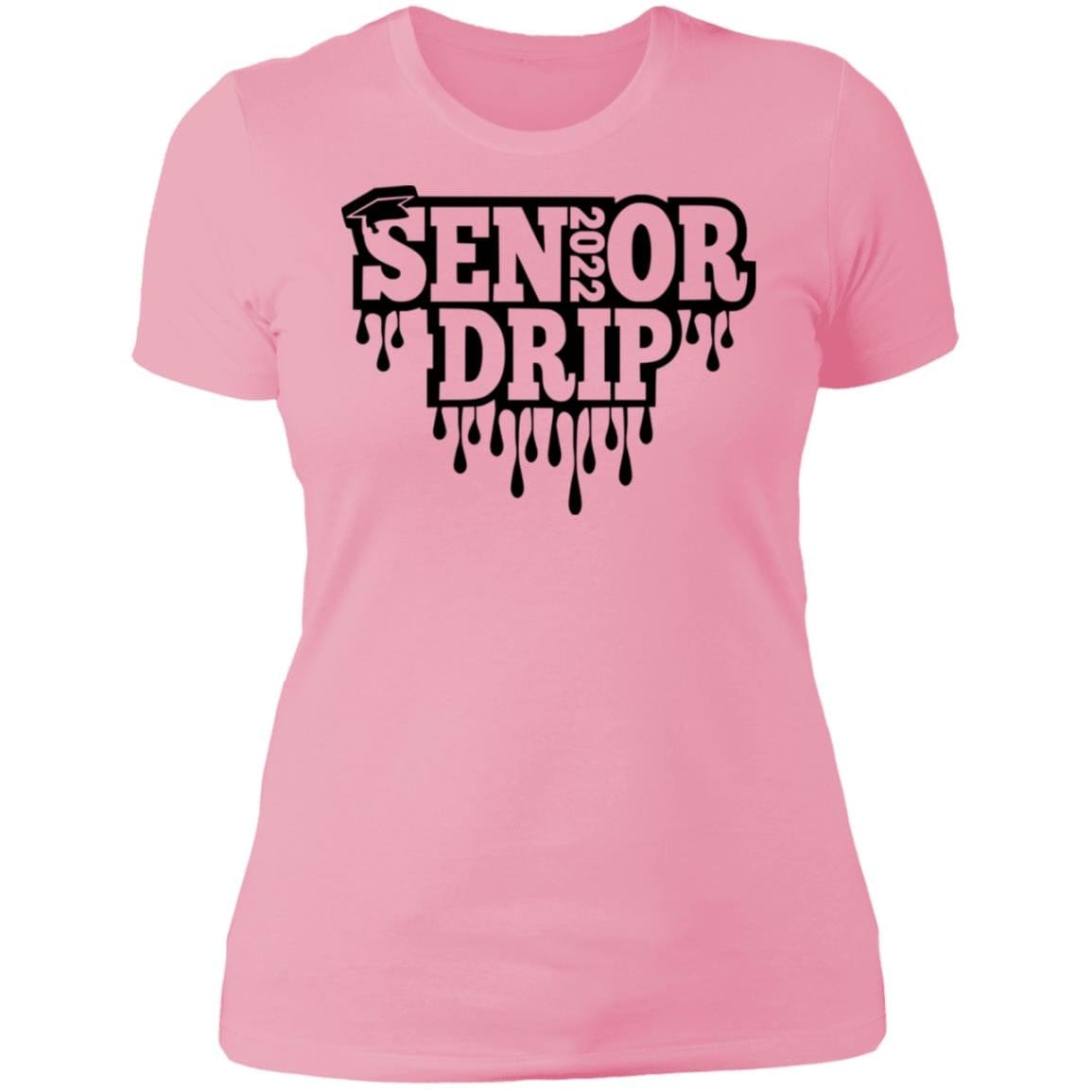 GeckoCustom Seniordrip Women Tee / Light Pink / X-Small