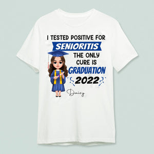 GeckoCustom Senioritis graduation 2022 Chibi Graduation Shirt HN590 Unisex T-Shirt / Sport Grey / S
