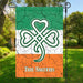 GeckoCustom Shamrock Irish Flag Custom Garden Flag C161 12"x18"