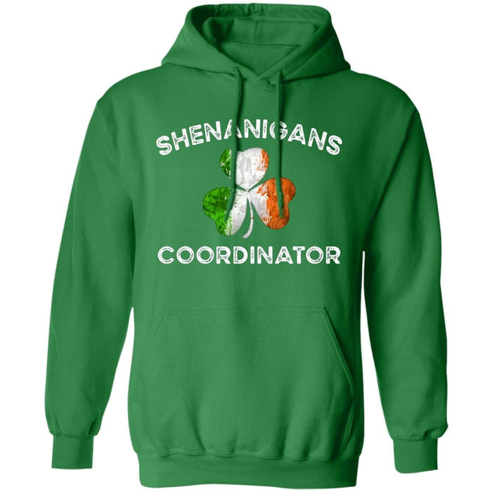 GeckoCustom Shenanigans Coordinator Hoodie / Irish Green / S