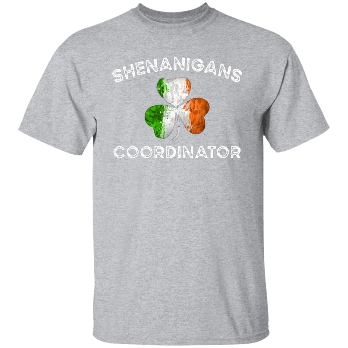 GeckoCustom Shenanigans Coordinator Basic Tee / Sport Grey / S