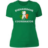 GeckoCustom Shenanigans Coordinator Women Tee / Kelly Green / X-Small