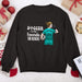 GeckoCustom Soccer Is My Favorite Season Soccer Shirt Sweatshirt / S Black / S