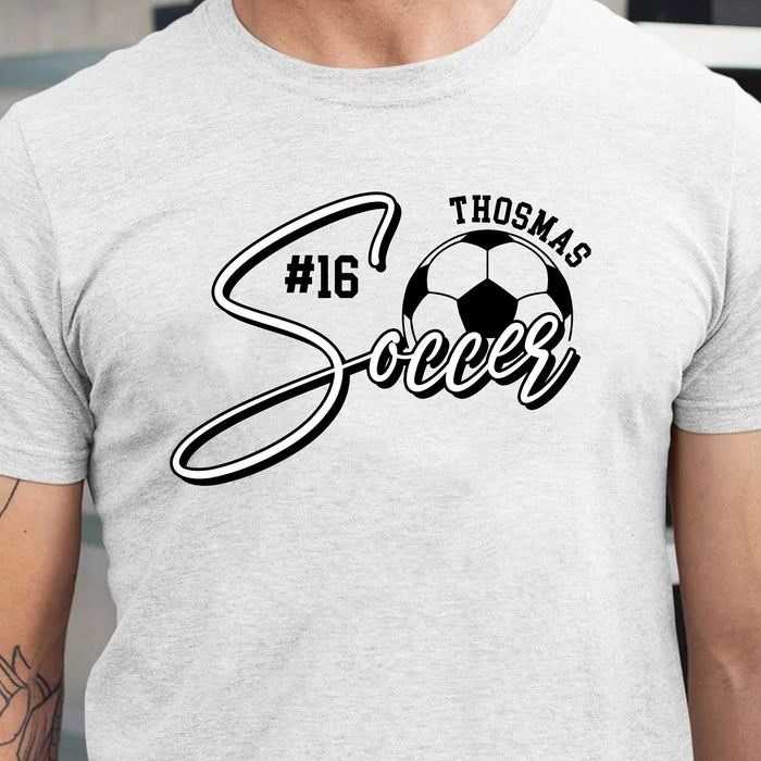 GeckoCustom Soccer Team Shirt Custom Name Personalized Custom Soccer Shirt H523