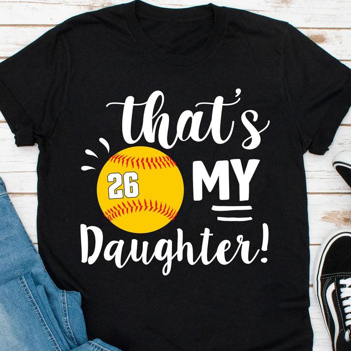 Softball Mom And Dad Shirt — GeckoCustom