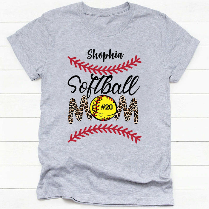 GeckoSG Personalized Christmas Gift 2023, Softball Mom and Dad Shirt, Unisex T-Shirt / Royal / S