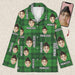 GeckoCustom St. Patrick's Day Custom Human Face Photo Irish Pajamas K228 HN590 For Adult / Only Shirt / XS