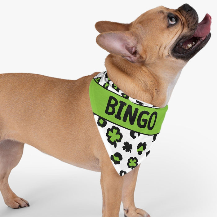 Dog best sale name bandana