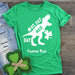 GeckoCustom St Patrick's Rex Custom Shirt C146 Women T Shirt / Irish Green Color / S