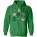 GeckoCustom St Patricks Smiley Shamrock Irish Shirt Hoodie / Irish Green / S