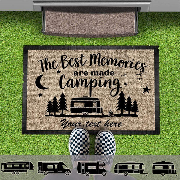 Making Memories One Campsite Happy Camper Camping Doormat K228 888237