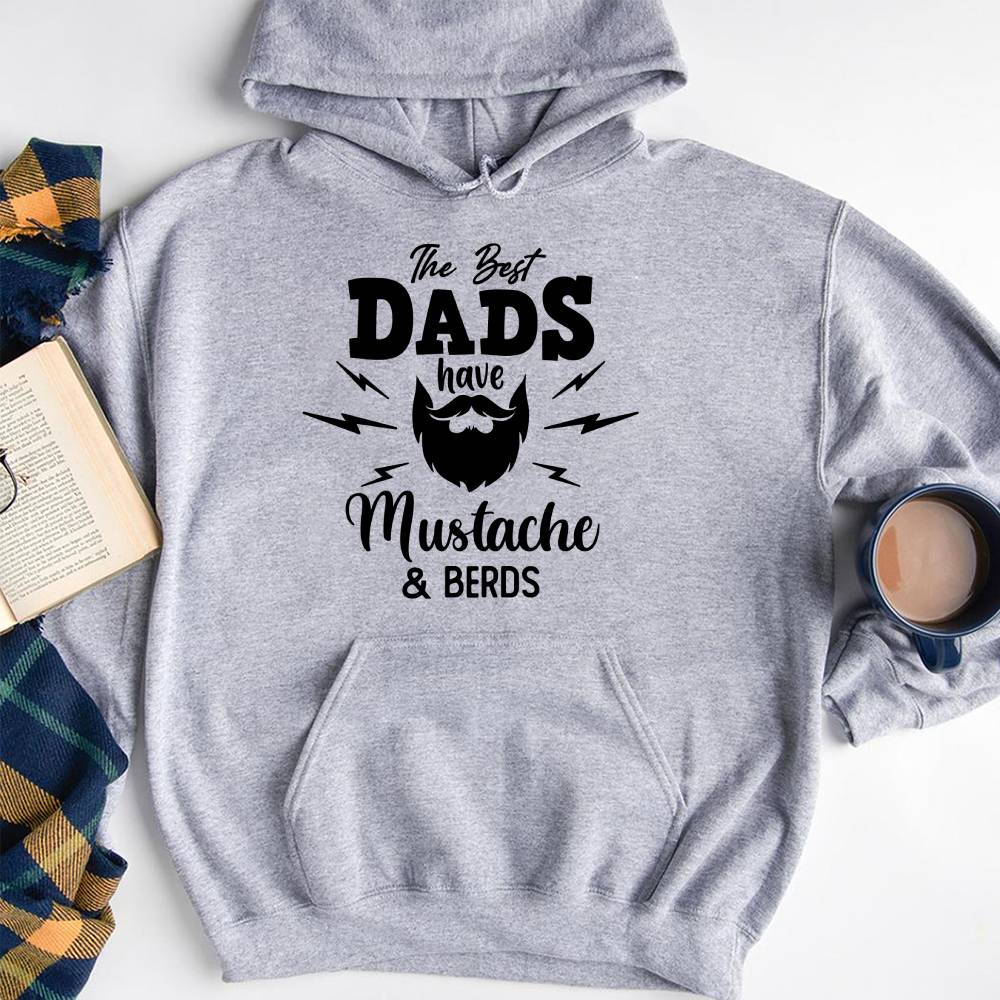 GeckoCustom The Best Papa Have Mustache And Beards Family T-shirt, HN590