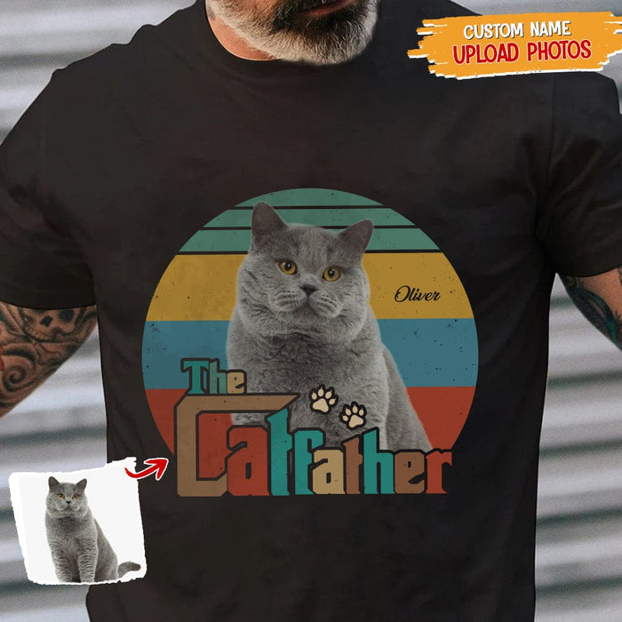 GeckoCustom The Cat Father Cat Shirt T286 HN590