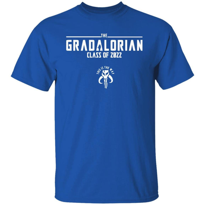 GeckoCustom The Gradalorian Senior Class of 2022 Shirt Basic Tee / Royal / S