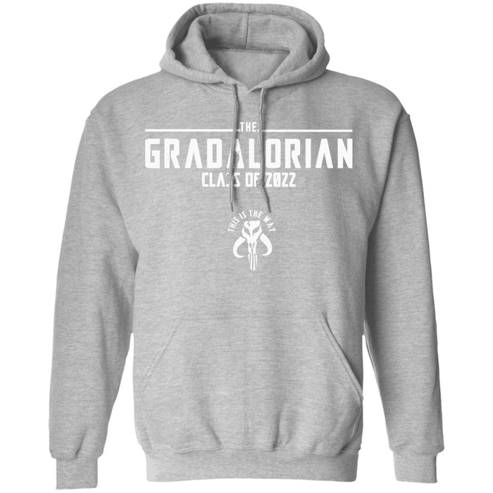 GeckoCustom The Gradalorian Senior Class of 2022 Shirt Pullover Hoodie / Sport Grey / S