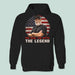 GeckoCustom The Man, The Myth. The Legend Shirt N304 889133 Pullover Hoodie / Sport Grey Color / S