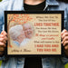 GeckoCustom The Things We Possessed Won't Matter Personalized Anniversary Picture Frame C583 10"x8"