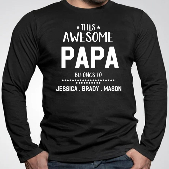 Premium Vector  Dad typography tshirt design retro style father's day papa  shirt