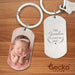 GeckoCustom This Grandma Is Loved By Grandkid Family Metal Keychain HN590 With Gift Box (Favorite) / 1.77" x 1.06"